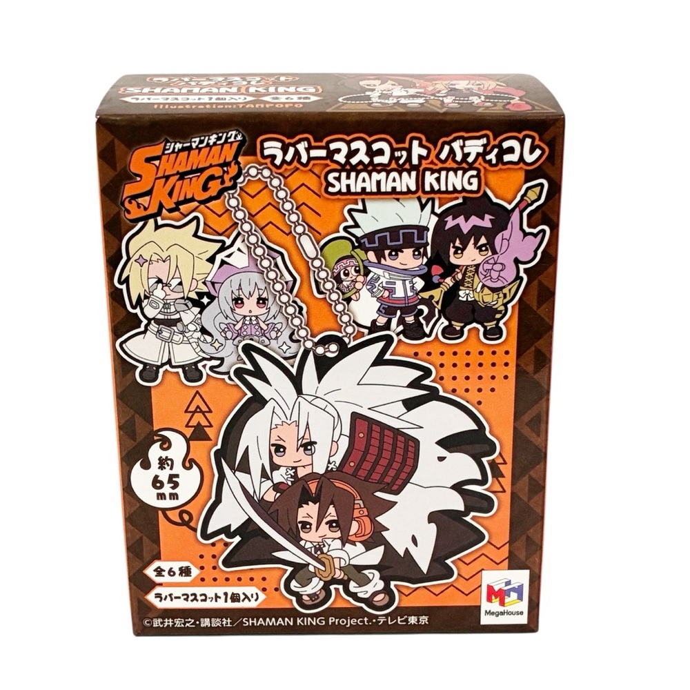 Shaman King Rubber Mascot Keychain Blind Box NEW‎ SEALED